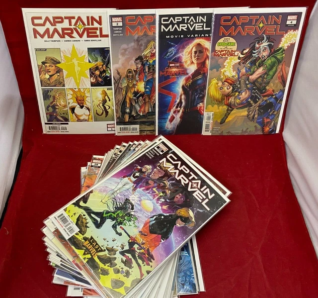 Captain Marvel #1-35 Complete Set Marvel Comics 2019 Variants MCU Empyre