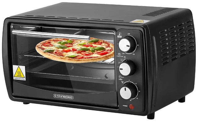 Minibackofen 13 Liter Pizzaofen Mini Backofen Kleiner Backofen Minibackofen