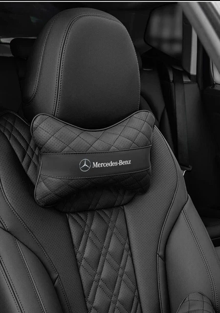 Luxus NAPPA Leder Auto Kopfstütze Für Mercedes Benz AMG W203 W204