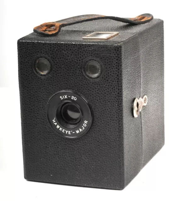 Vintage Kodak Six-20 Hawkeye Major Box Camera (1371BL)