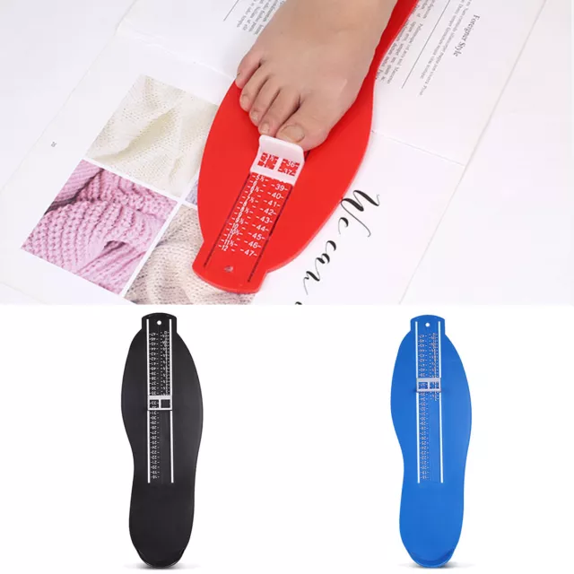 Adult Foot Measure Gauge Device Shoes Size Measuring Ruler UK EU Size Universal