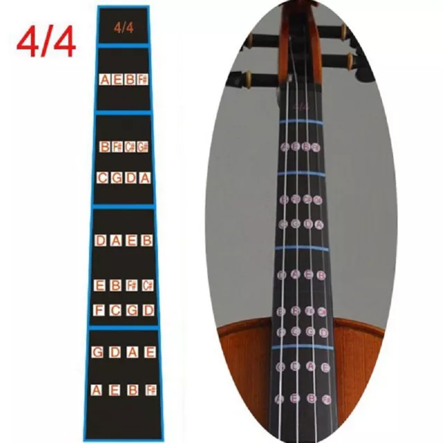 Intonazione violino 4/4 3/4 1/4 1/2 1/8 accessori taglie forti ausili per l'apprendimento nuovi