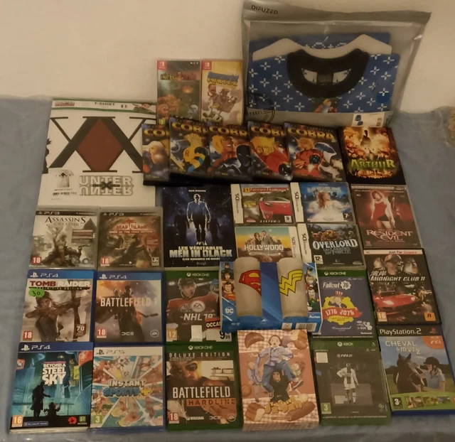 LOT De Jeux Vidéo PlayStation 4 (PS4) - Jeux D'action, Aventure, Combat, FPS... - État Bon - Sorties Autour De 2014