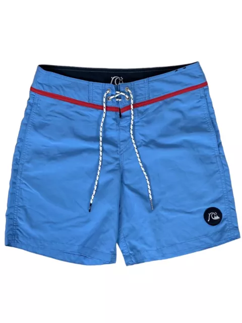 Quiksilver Men's Boy's Blue Board Surf Swim Shorts Size 28