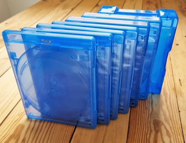 Blu Ray Cases (Mehrfachhüllen 3er, 4er, 5er, 6er, 8er, 10er, 12er); NEU