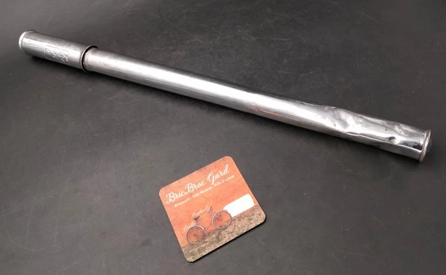 Pompe à Air Vélo Vintage TORNADE En Alliage D'aluminium 40cm - Fabrication Française (occasion)