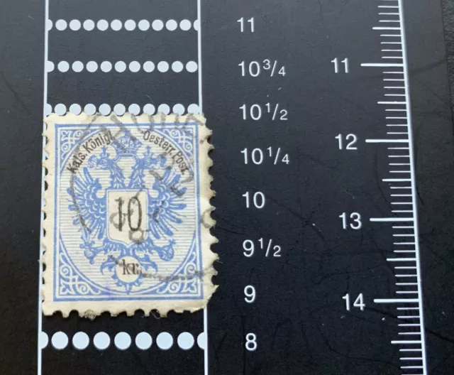 Austria 🇦🇹 1883 - used stamp - Michel No. 47 perforation 10 1/2