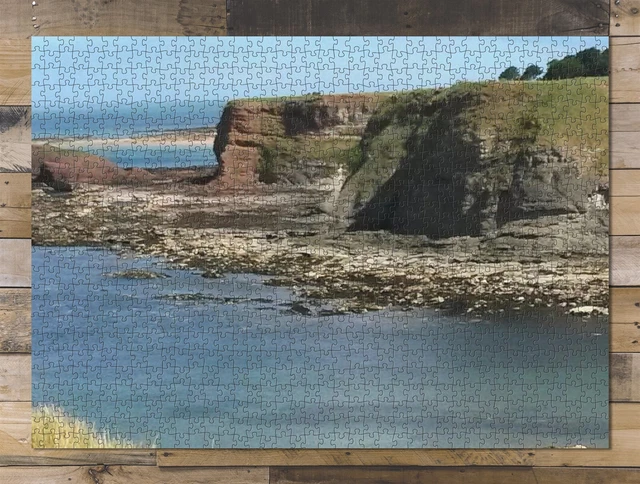1000 piece puzzle for adults: Scotland Coast Landscape Water