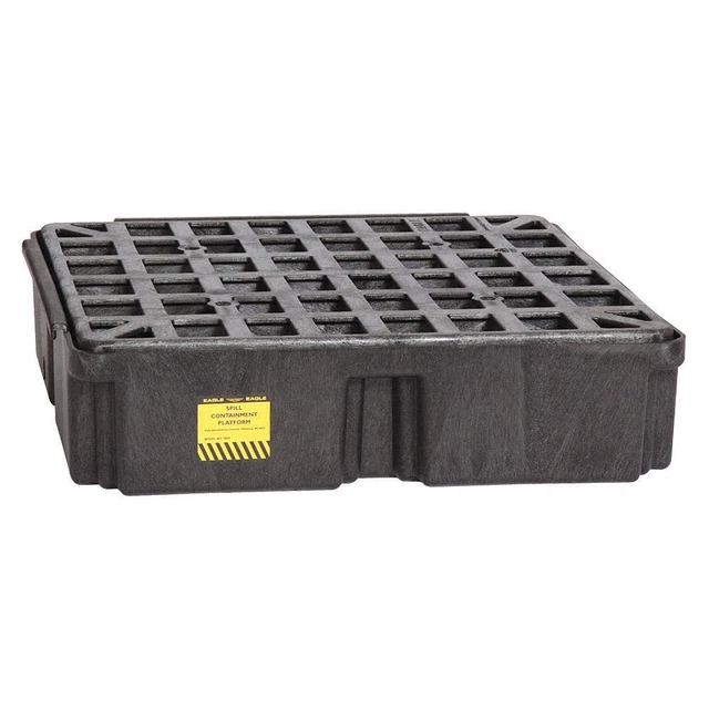 EAGLE 1633B Spill Platform,w/o Drain,15 gal.,1 Drum