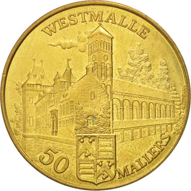 [#411977] Belgien, Token, Touristic token, Oostmalle, Westmalle, 50 Mallers, 198