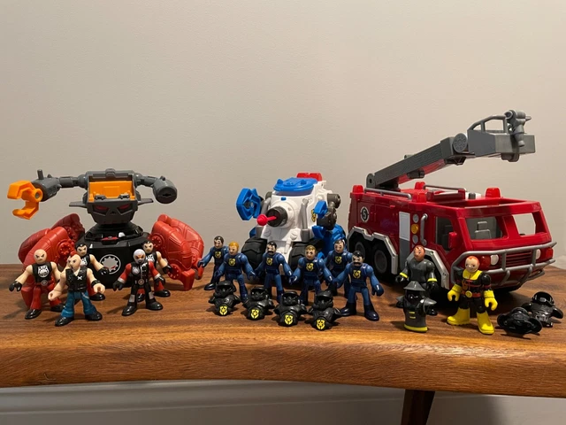 Imaginext robot police sales tank