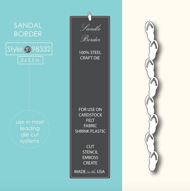 Memory Box Die Sandal Border 98332