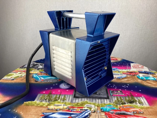 Custom Blue Nos Glenn Koropp Co Aluminum Electric Drive In Movie Theatre Heater