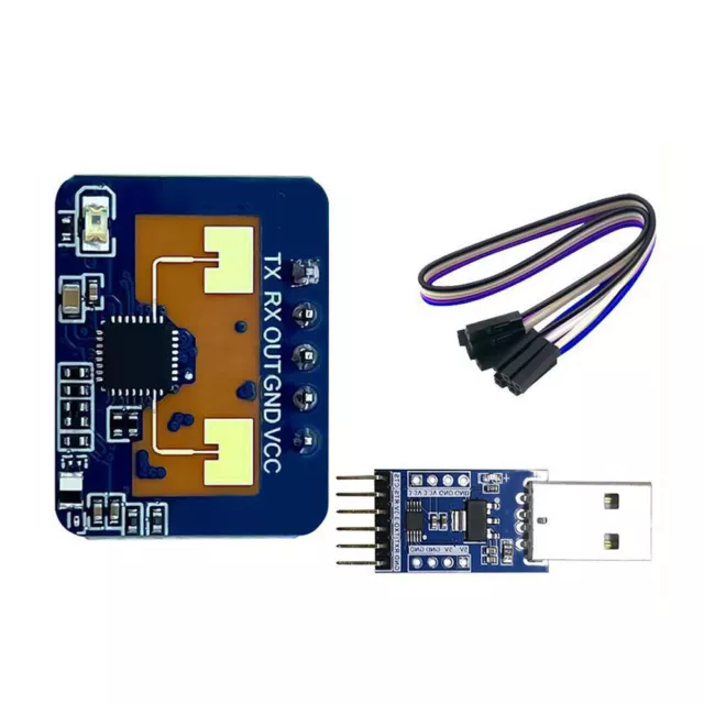 Human Presence Sensing Radar Module Intelligent Wave Sensor Switch Test Kit