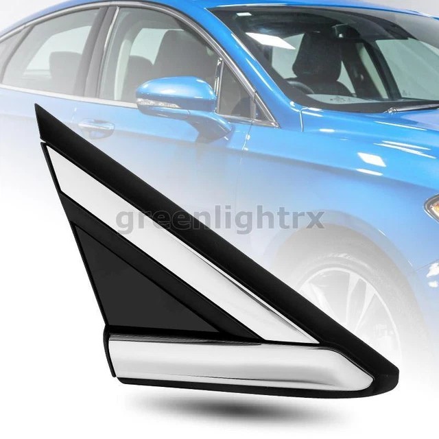 Right Side Mirror Triangle Fender Corner Molding Trim For Ford Fusion 2013-2018
