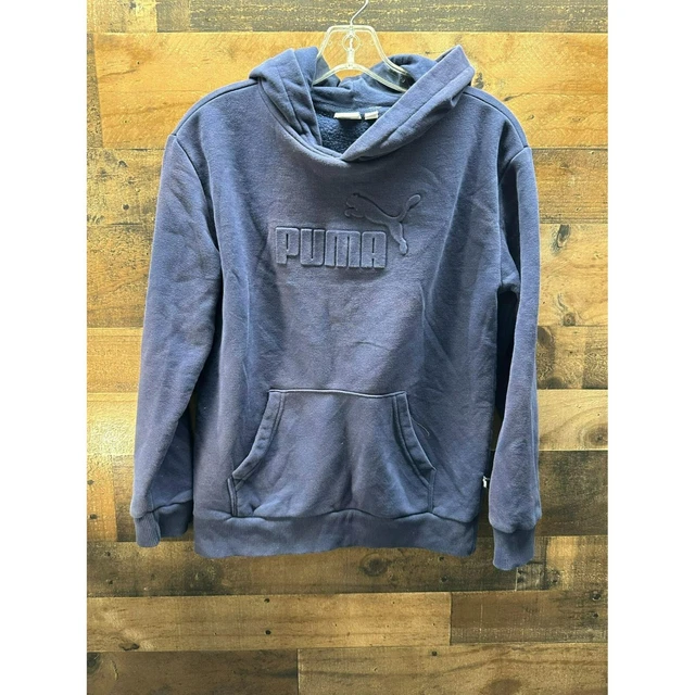 Puma Youth Logo Hoodie Size Large (14/16)