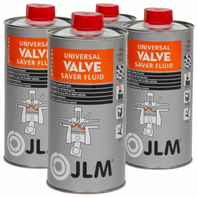 4 X 1 litro JLM Valve Saver FLUID additivo carburante liquido di protezione  valvole GPL EUR 79,90 - PicClick IT