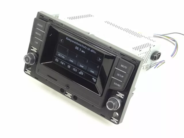 VW Composition Touch Radio SD Touch AUX Sportsvan Touran 5T 510035887A /77436