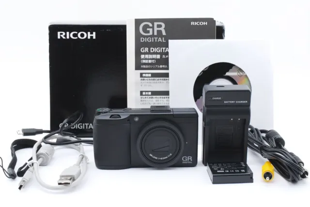 [TOP MINT in Box] Ricoh GR Digital III 10.0MP Compact Camera From JAPAN 895