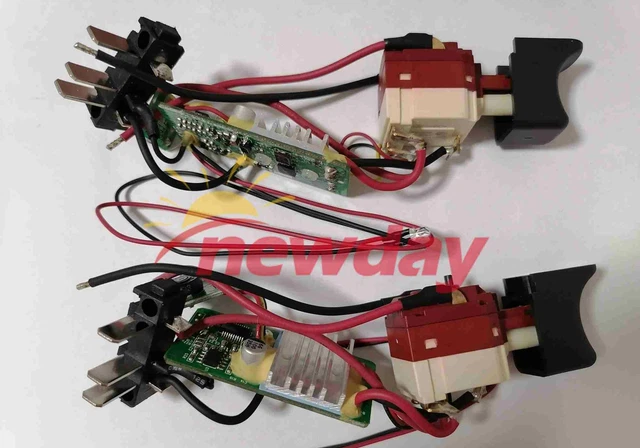 Interrupteur De Déclenchement (Trigger Switch) JIABEN DLK-2536R - 25A, 36VDC - Neuf