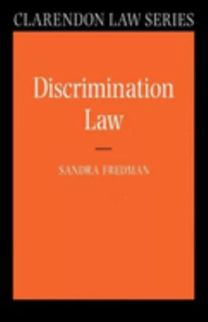 Discrimination Law Perfect Sandra Fredman