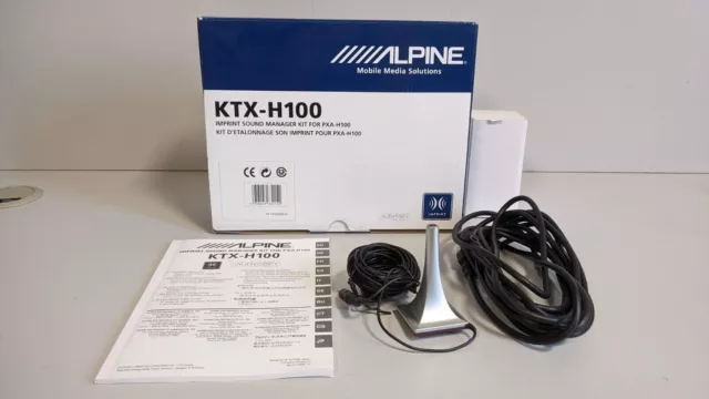 Kit De Calibrage Sonore D'empreinte Alpine Ktx-H100 Pour Pxa-H100 - Sans Cd 3