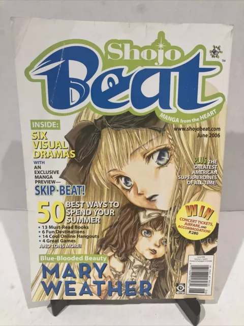 Vintage Viz Media Shojo Beat Magazine June 2006 God Child Cover