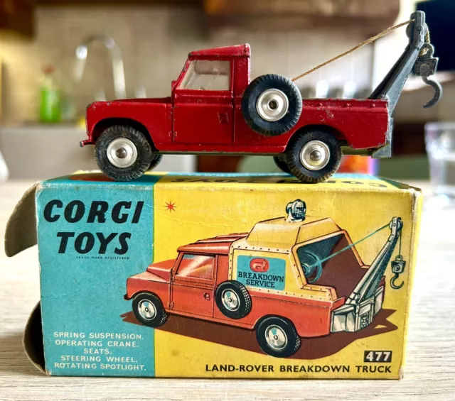 Corgi - Land Rover series 1 LWB 109 Wb - Breakdown Truck - 477