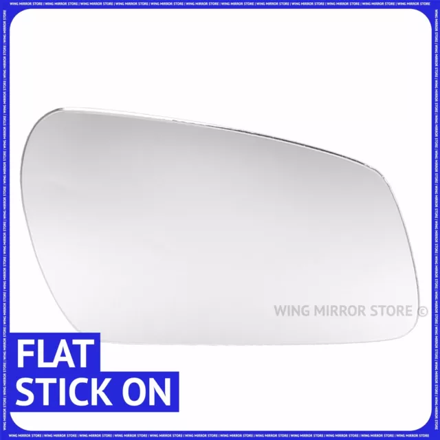 Right hand driver side for Ford Mondeo 2003-2007 Flat wing mirror glass