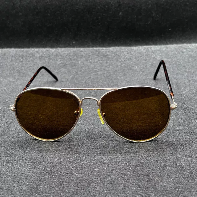 American Eagle Outfitters Aviator Style Sunglasses Gold/Tort - Used