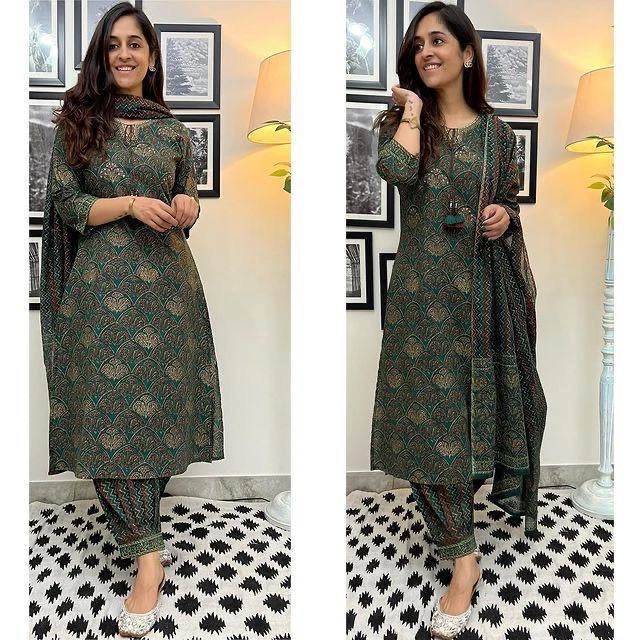 Indian Tunic Kurti Salwar Kameez Sets Designer Women's Anarkali Suit Clothes