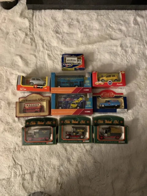 Large collection of vintage corgi matchbox  dicast cars