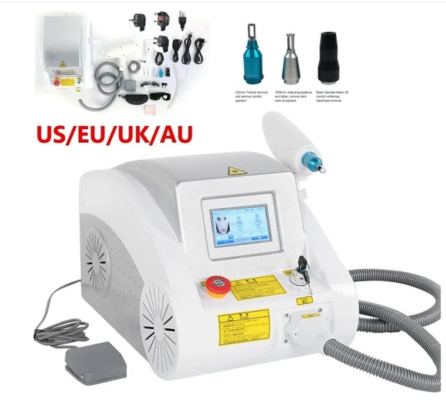 Professionelle Picosequenz YAG Laser Augenbrauen Yag Tattoo Entfernung 1064nm