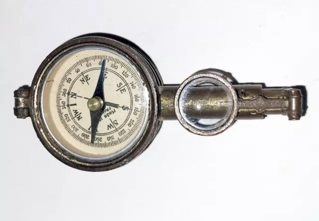Antique Opera Glasses & Field Compass Combo Folding
