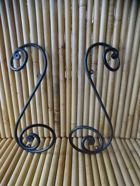 Porte Manteau Vintage Fer Forgé