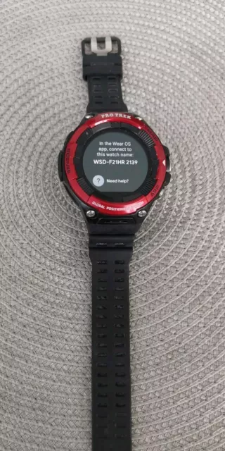 CASIO PRO TREK WSD-F21HR  Wear OS Google ( 2021 model )