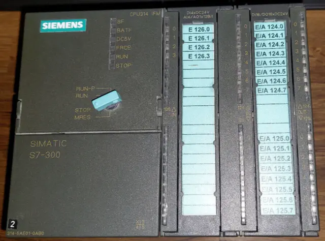 Siemens Simatic S7 300 CPU - 314 IFM - 6ES7-5AE01-0AB0