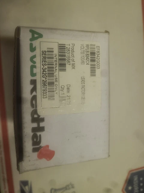 asco red hat solenoid valve 3/8npt 120 Volt