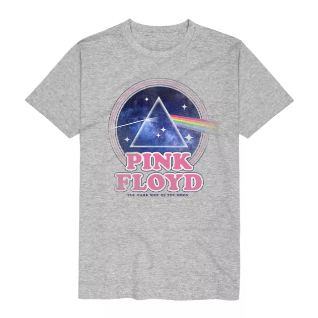 PINK FLOYD - Dark Side Of The Moon Space Circle Grau T-Shirt