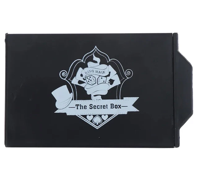 Magic Tricks-Cool Magic Black Box Vanished Box Puzzle Box Magic