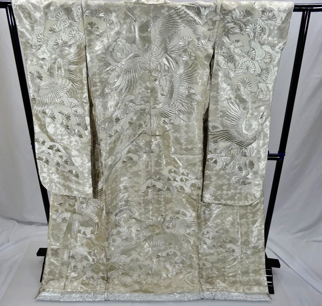 Japanese Kimono Uchikake  Wedding Pure Silk  japan　008