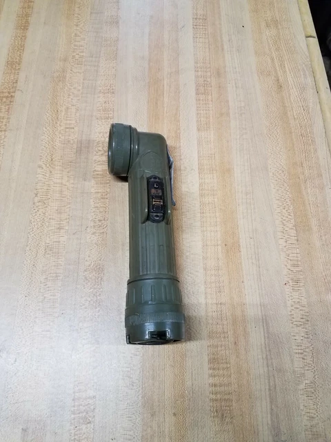 Lampe De Poche Ancienne Rayovac Métal Côtelé 3 Piles Vintage Des Années 1925 Occasion