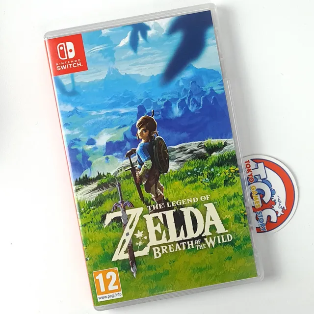The Legend Of Zelda Breath Of The Wild Switch FR Physical Game In FR-EN-DE-ES-IT