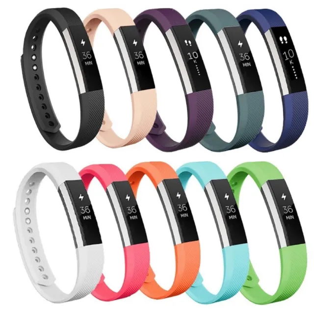 Replacement Silicone Wristband Wrist Band Strap Bracelet For Fitbit Alta HR Hi-Q