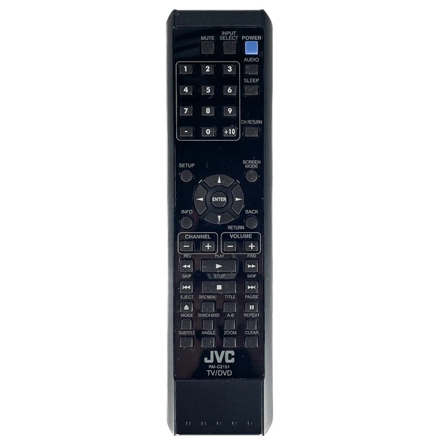 JVC RM-C2151 OEM Original TV DVD Replacement Remote Control Works $16. ...