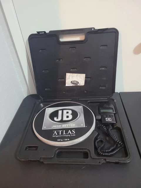 JB ATLAS Refrigerant Charging Scale 100kg/220lb- Just Better - Working