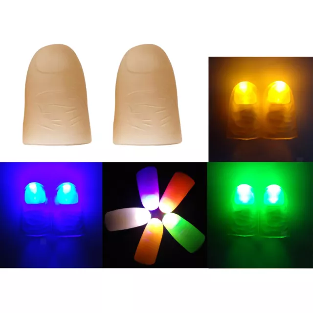 Leuchtend LED Fingerlicht Induktionslicht Leuchtende Daumen Blinkende Finger
