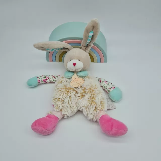 Peluche pantin Lapin Choupidoudoux 33cm - Doudou & Cie