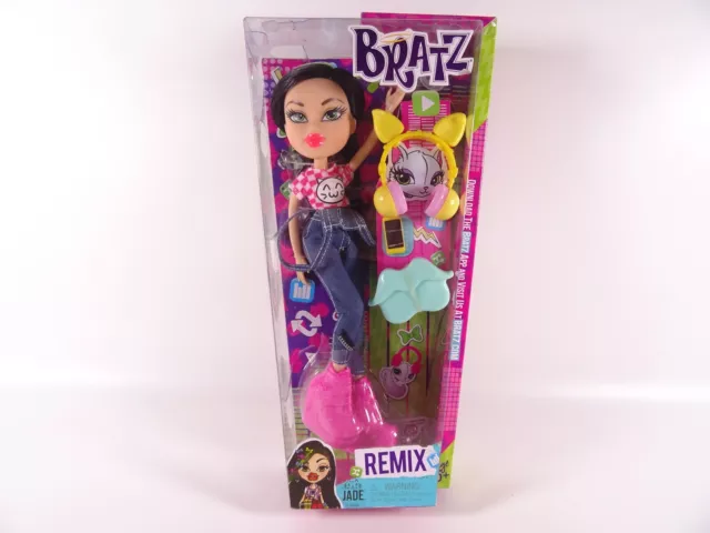 Bratz Remix Puppe Jade MGA Kopfhörer Dance-Music NRFB neuwertig OVP rar (10815)