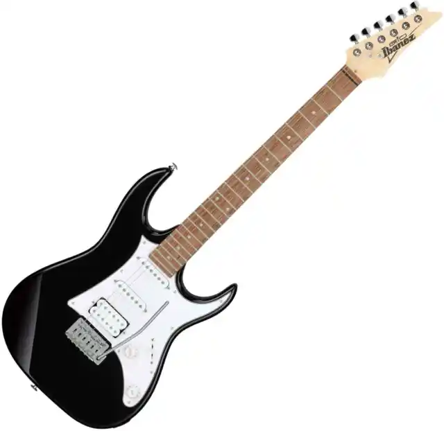 Ibanez GRX40-BKN E-Gitarre RG Gio Serie HSS Tremolo Pappel Black Knight schwarz